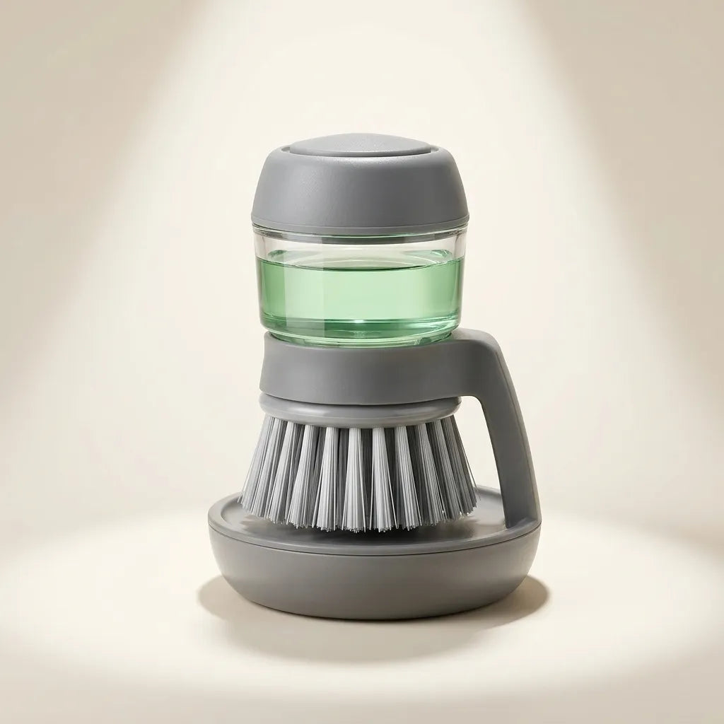 Brosse vaisselle distributrice de savon
