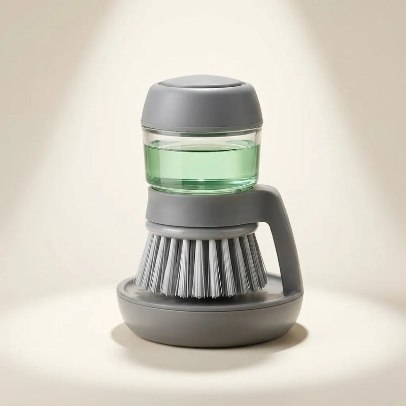 Brosse vaisselle distributrice de savon